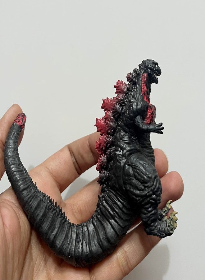 De-Lite Action Figures PVC Anime Movable Collectible Model Statue Toys (Small Mini Shin God-Zilla, Black, Mini Small Size - 7cm) - Image 2
